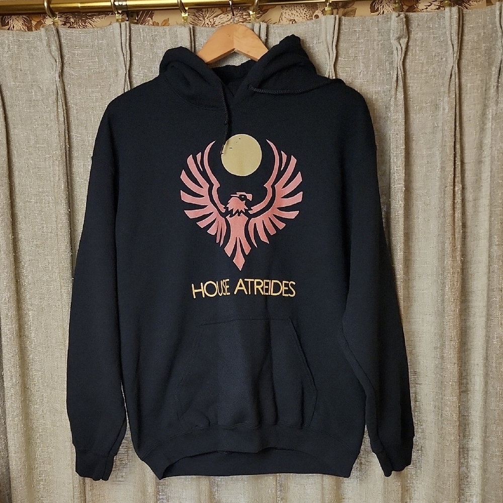 Black and Gold House Atredies Hoodie